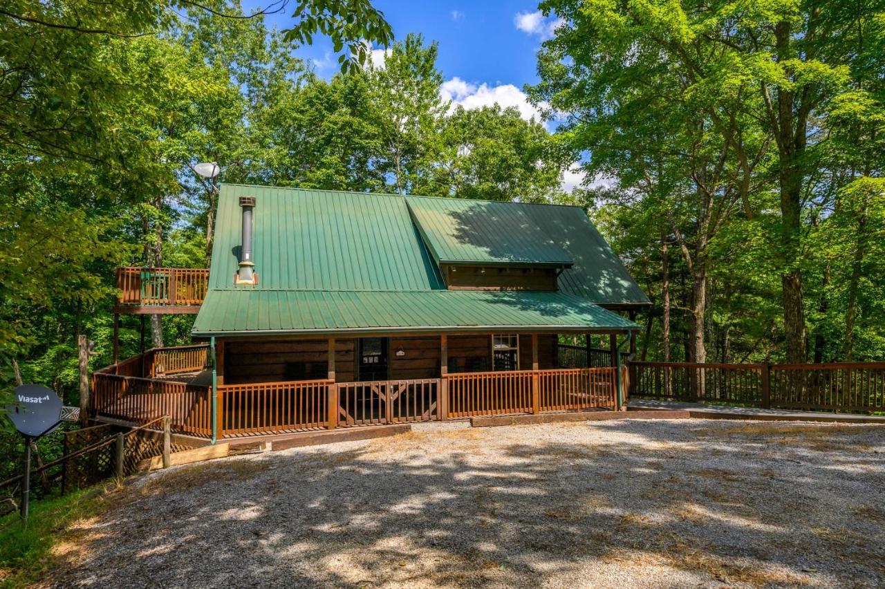 Gypsy Road - Privacy! Log Cabin With Hot Tub, Wifi, Directv And Arcade Sevierville Εξωτερικό φωτογραφία